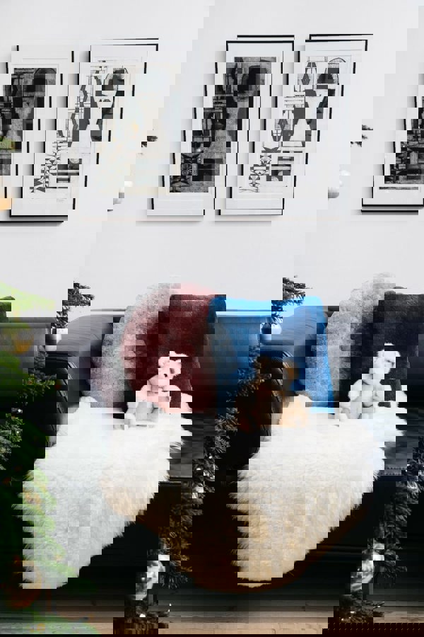 New Zealand Sheepskin | Long Wool | 80 cm Black