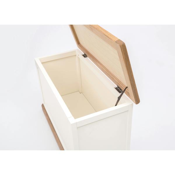 Cabinet Bits Tropea Off White Blanket Box Ottoman