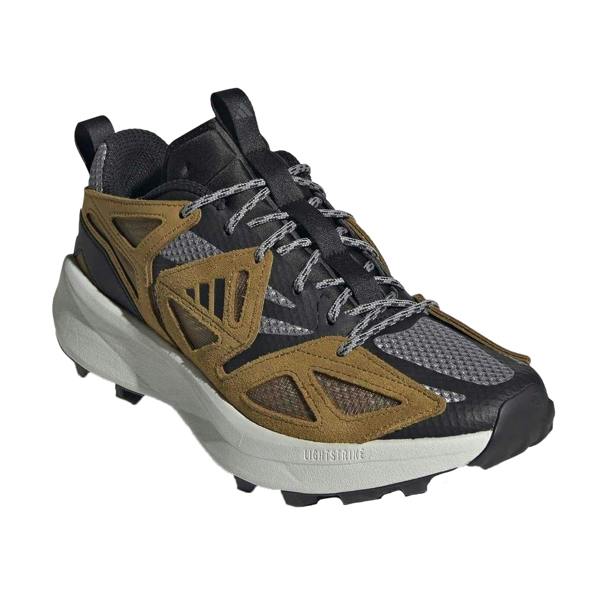 Adidas Mens Kantai Trail Leather Shoes - Bronze/Grey - 