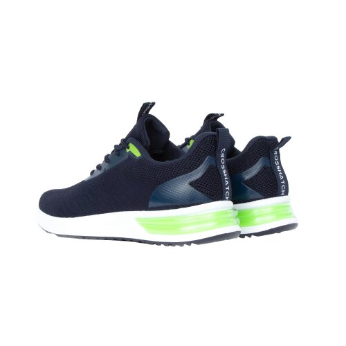 Crosshatch Mens Nyles Trainers - Navy - 9 UK - Navy - 80% PU/20% Pvc