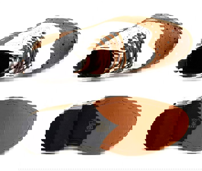 Frank James Kensington Mens Lace Brogue Leather Boots