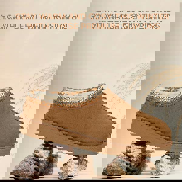 VIVA Womens Flexible Anti-Slip Sole Memory Foam Slip-On Slippers