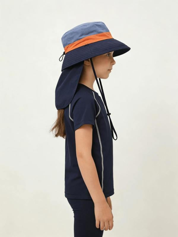 Anniou UPF 50+ Kids’ Neck Flap Bucket Hat