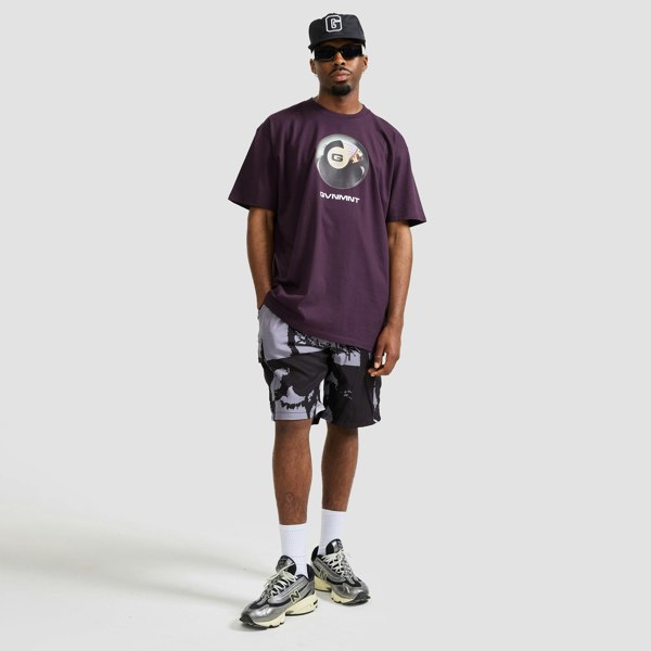 GVNMNT Clothing Co 8 Ball Tee - Plum