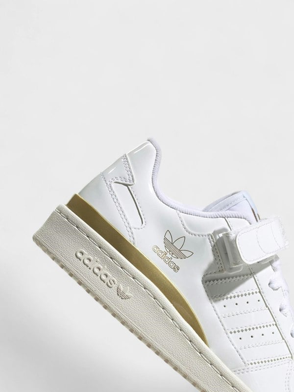 Adidas Forum Low White Matte Gold - Mens