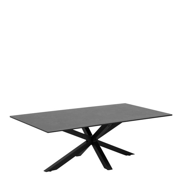 Furniture To Go Heaven Ceramic Coffee Table in Black