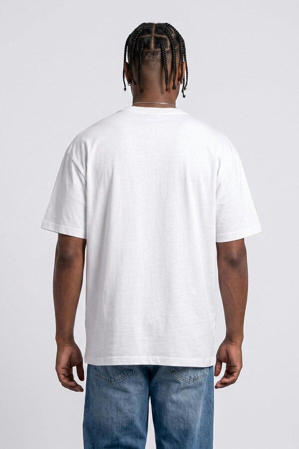 London Attitude Retro Graphic Oversized Heavyweight Streetwear T-Shirt