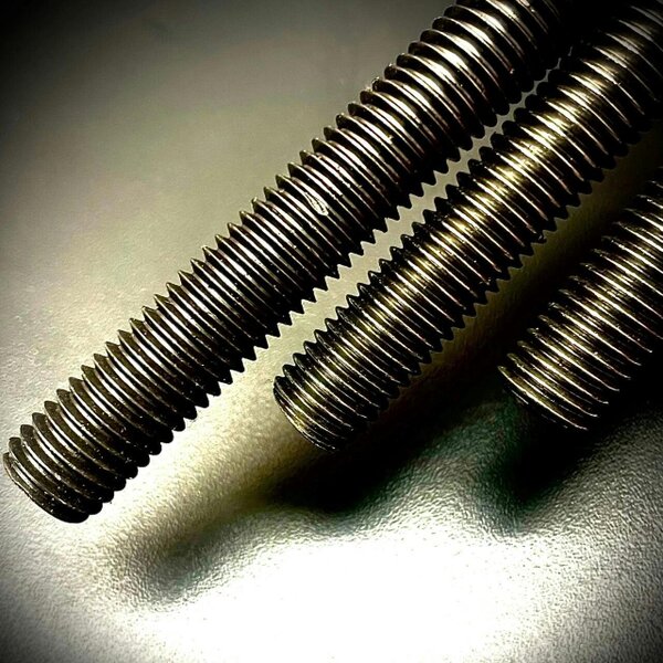 Fixaball UNC Threaded Bar Stud Rod Mild Steel 18"