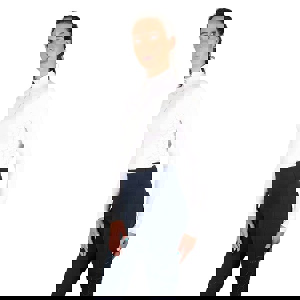 Coldstream Womens Ecclaw Elite Raised Logo Base Layer Top - White