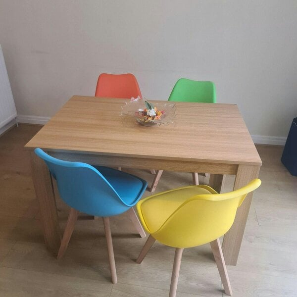 Kosy Koala Dining Table Set with 4 Chairs Dining Room and Kitchen table set of 4
