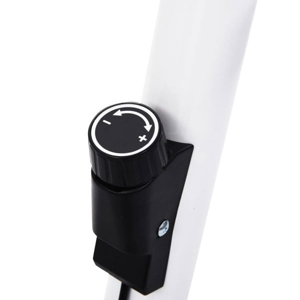 Berkfield Exercise Bike with Belt Resistance White