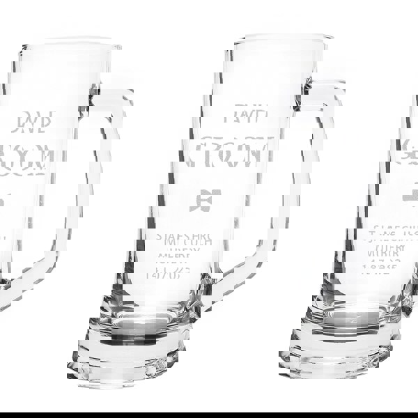 Personalised Memento Company Personalised Groom Pint Stern Tankard