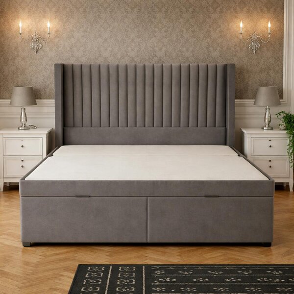 Great British Beds Toronto Winged Divan Ottoman Bed