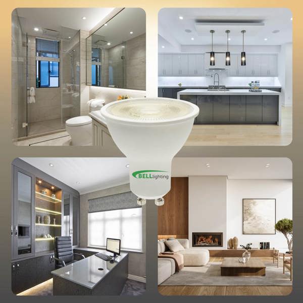 BELL Lighting GU10 LED Spotlight 4.4W Energy Saving Light Bulbs