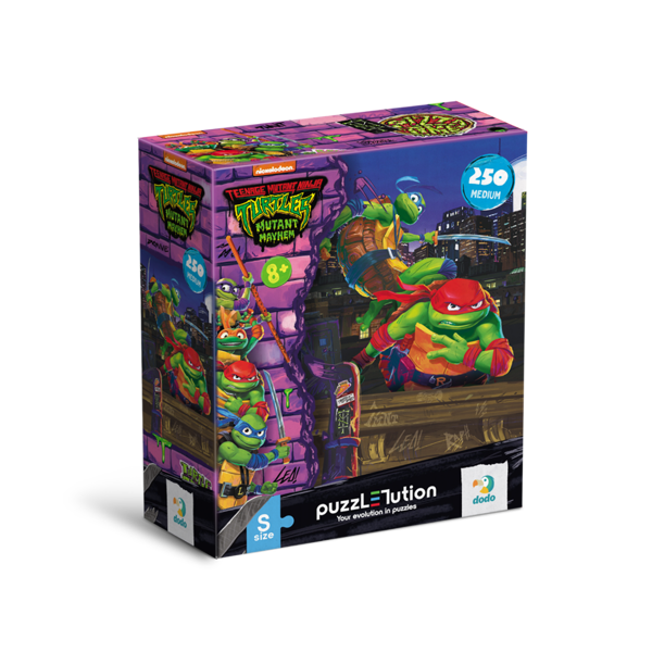 Dodo Teenage Mutant Ninja Turtles Puzzle Medium-S Leonardo and Raphael 250 Pieces