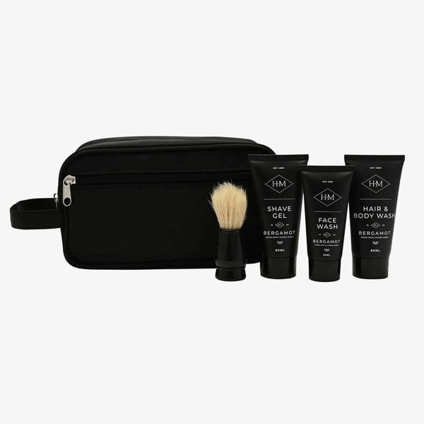 T. H. Baker Harvey Makin Mens Wash Bag Gift Set HM2559