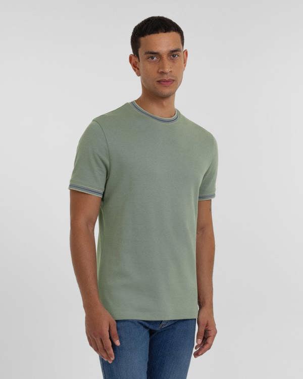 Steel & Jelly Hayes - Rib Detail T-Shirt