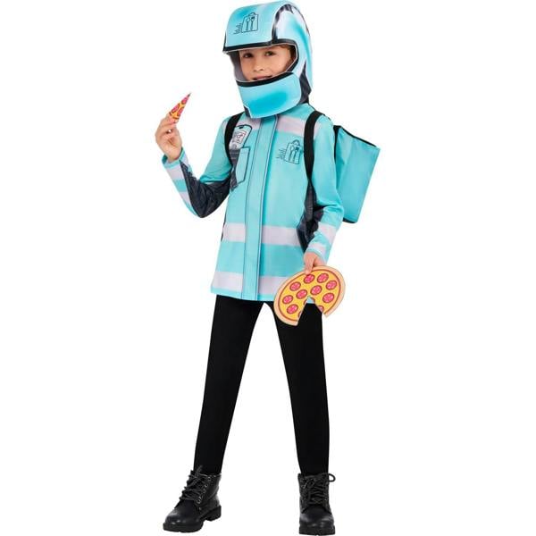 Bristol Novelty Childrens/Kids Delivery Driver Costume Set - Sky Blue - 