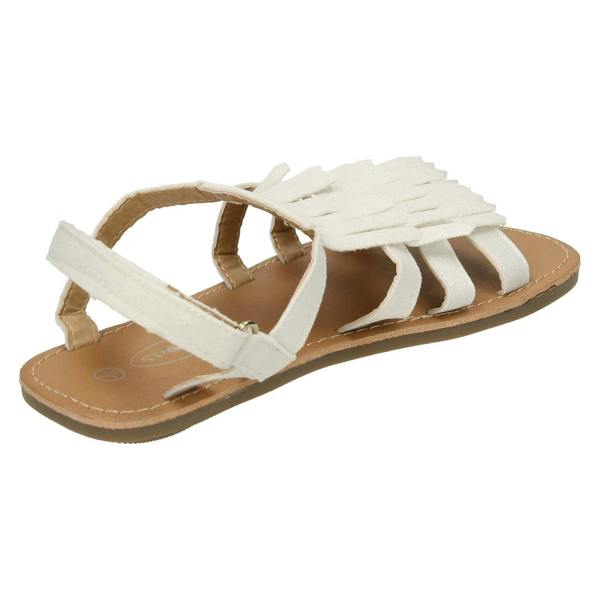 Spot On Girls Spot On Sandal With Tassles