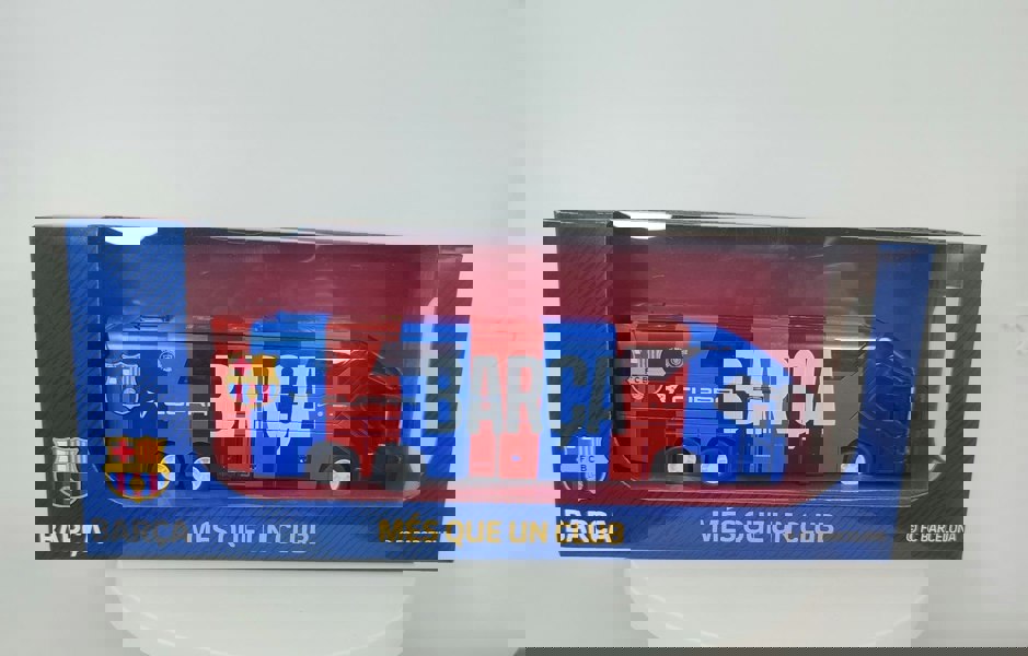Banbo | FC Barcelona Bus Model Football Team Coach Toy