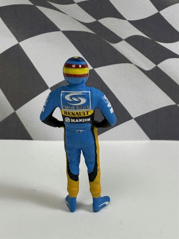 Cartrix Fernando Alonso Renault Figure 1:43 Scale Cartrix CT40