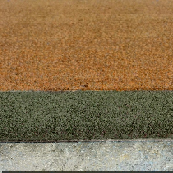 My Mat Printed Coir Border Green