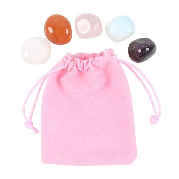 Serano Set of 5 Crystals for Divine Feminine Energy
