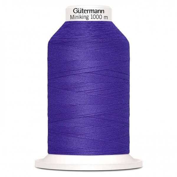 Gutermann Miniking Overlocker Thread 1000m Polyester Thread Suitable For Dressmaking