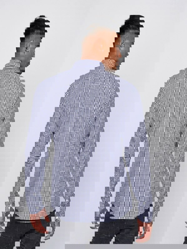 Duck and Cover Hamlotto Shirt Blue Check
