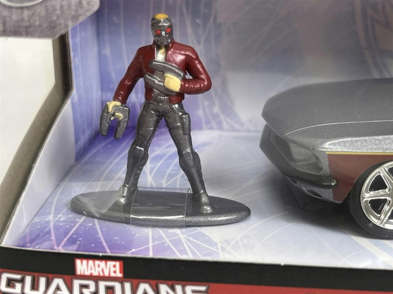 Jada Star Lord Guardians Of The Galaxy and 1919 Ford Mustang 1:32 Scale Jada 253223017 33077