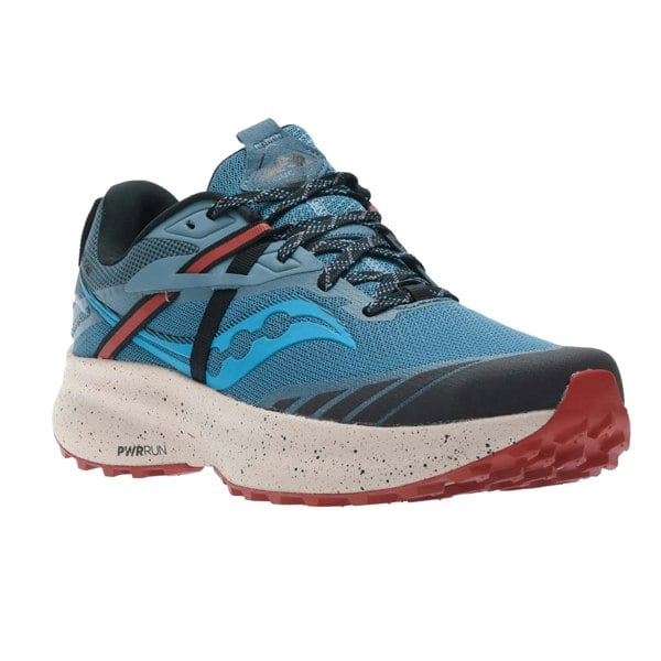 Saucony Mens Ride 15 Trainers - Blue