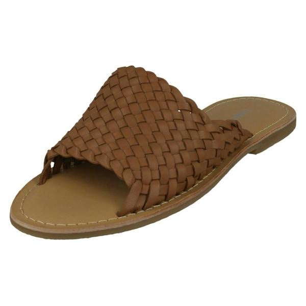 Leather Collection Ladies Leather Collection Sandals F00193