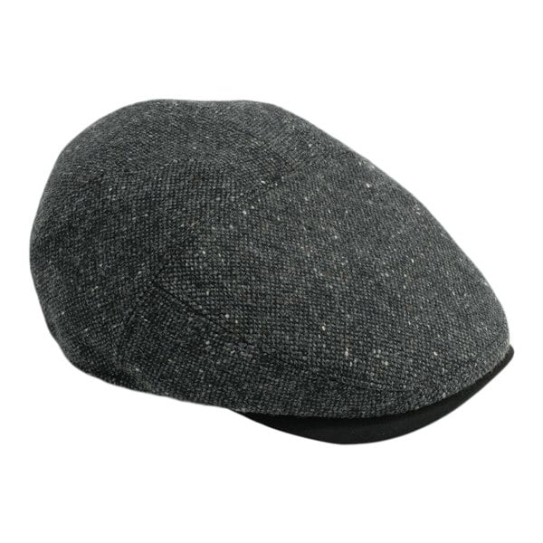 Gamble & Gunn Goodwood - Grey Flat Cap Molloy and Sons Irish Donegal Tweed