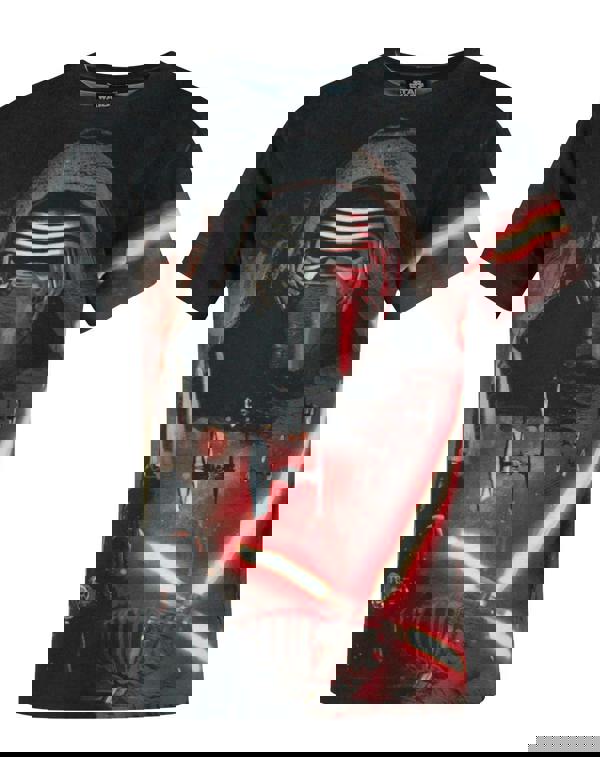 Star Wars Boys Black Kylo Ren Short Sleeved T-Shirt