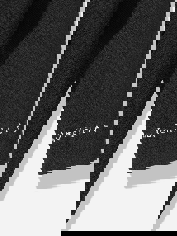 MM6 Maison Margiela Kids Wool Back Logo Coat