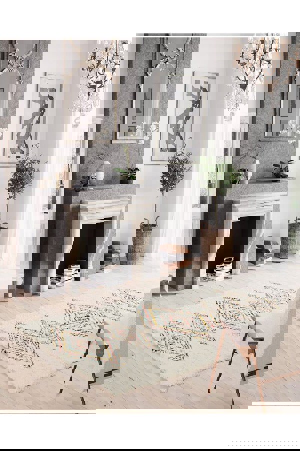 Noble Multicolour Rug – Tartan and Diamond Designs