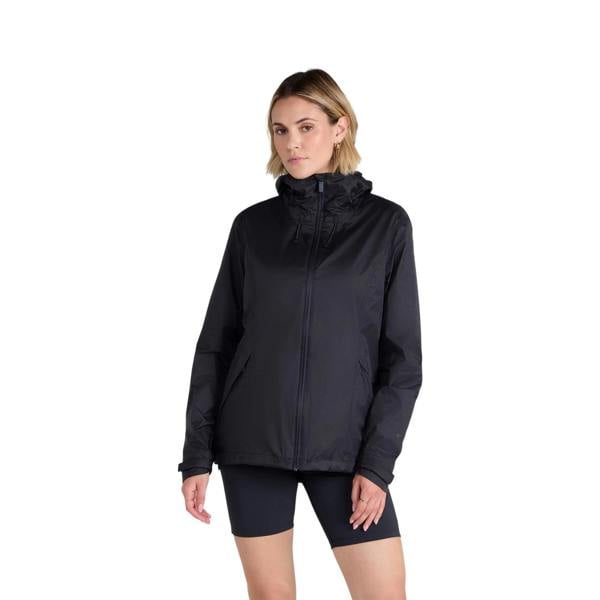 Animal Womens/Ladies Swerve Lightweight Waterproof Jacket - Black - 