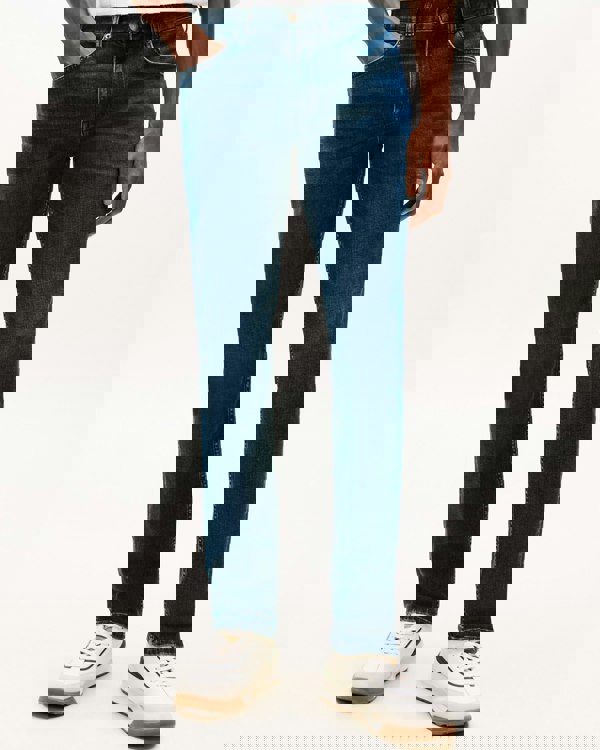 Tommy Hilfiger Core Denton Faded Mens Straight Leg Jeans - Tinted Blue