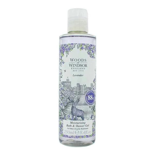 Woods of Windsor Lavender Moisturising Bath & Shower Gel 250ml