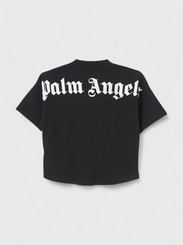 Palm Angels Kids Classic Logo Over Shirt Black