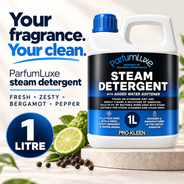 ProKleen Pro-Kleen Parfum Luxe Steam Mop Detergent Sauvage 1L x2- Deeply Cleans, Removes Stains, Deodorises