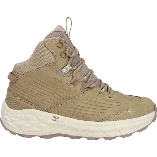 Hi-Tec Fuse Trek Mid Polyester Women's Taupe/Whitecap Grey/Warm Taupe Hiking Boots