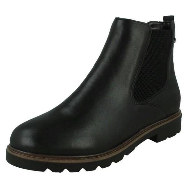 Remonte Ladies Remonte-Tex Water Resistant Ankle Boots D2Q70