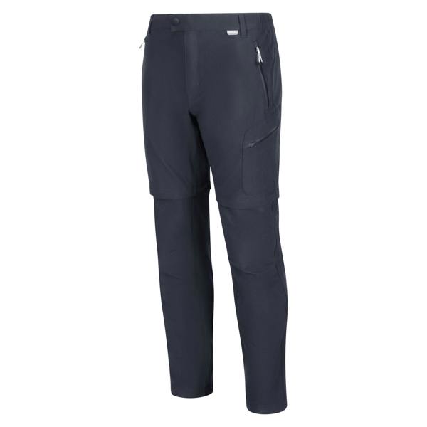 Regatta Mens Highton Zip Off Walking Trousers - India Grey - 