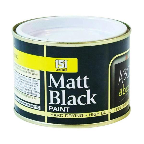 151 Matt Black Paint Tin 180ml
