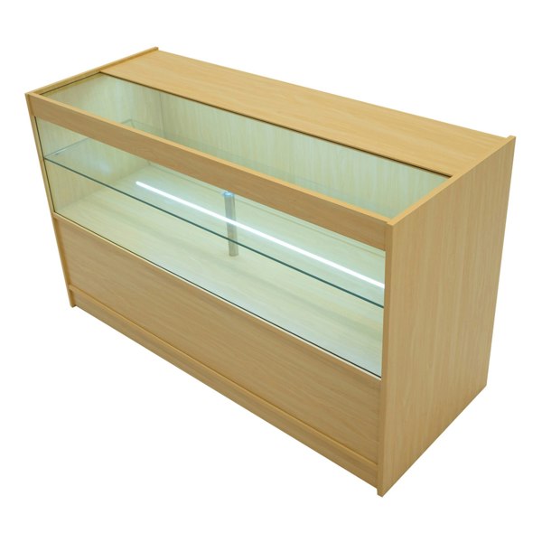 Monstershop Harmonia LED Shop Counter Set B1500, C1500 & LM60 - Maple