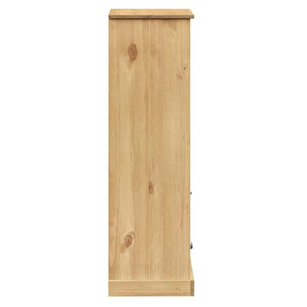 Berkfield Bookcase VIGO 60x35x114.5 cm Solid Wood Pine