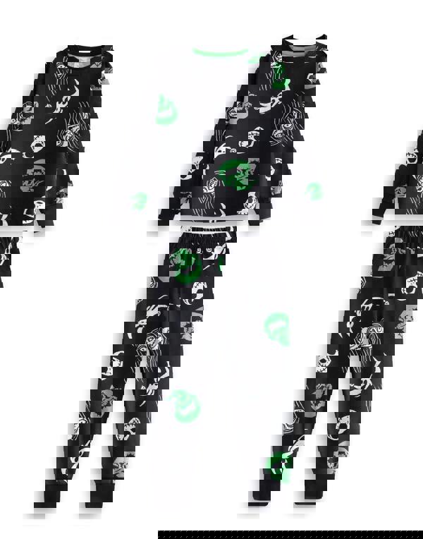 Disney Unisex Kids Black NMBC Multi-Pack of 2 Long Sleeve Long Leg Pyjama Set