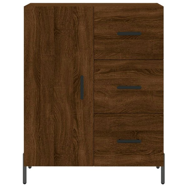 Berkfield Sideboard Brown Oak 69.5x34x90 cm Engineered Wood