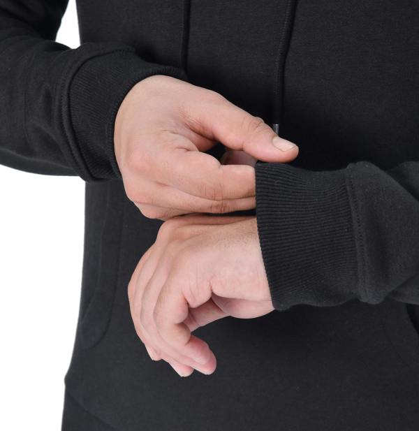 Smart Living Men's Premium Pullover Hoodie - Black